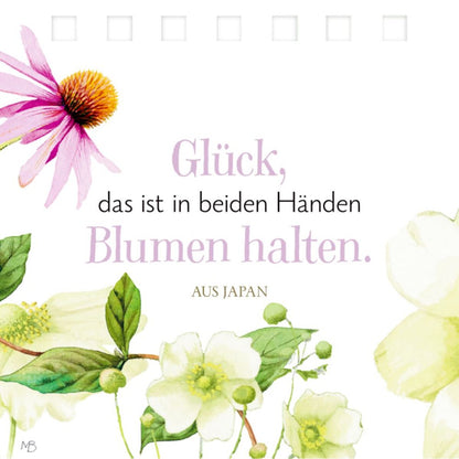 Coppenrath Verlag Mini-Spiralaufsteller: Blumen für dich - M. Bastin
