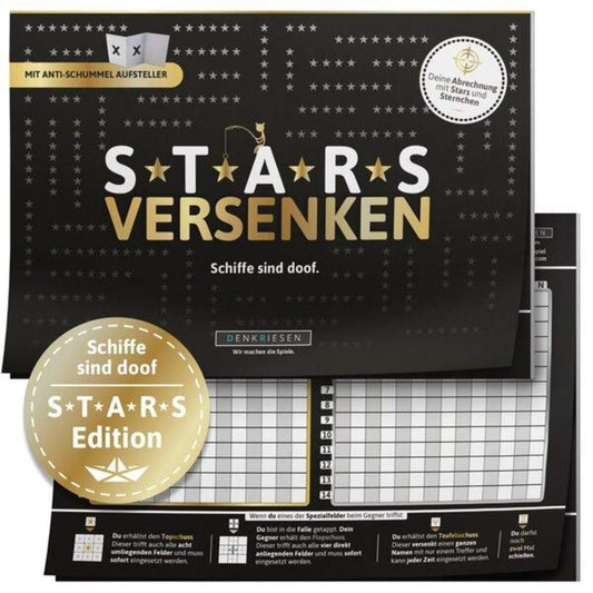 Denkriesen Stars Versenken - Schiffe sind doof