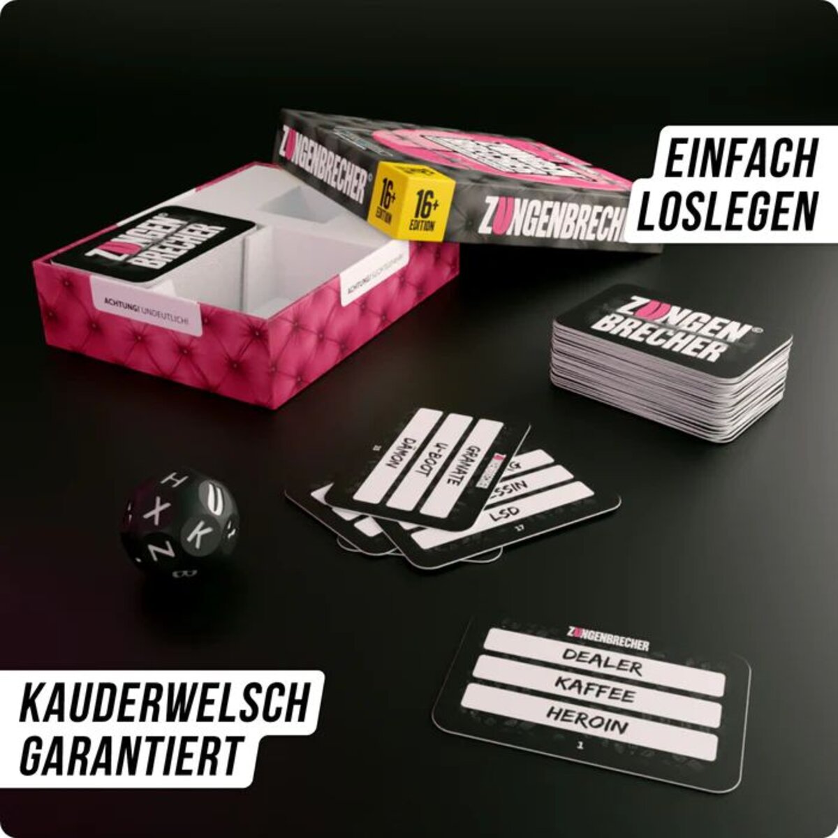 Denkriesen Zugenbrecher - raus mit der Sprache! Ab 16