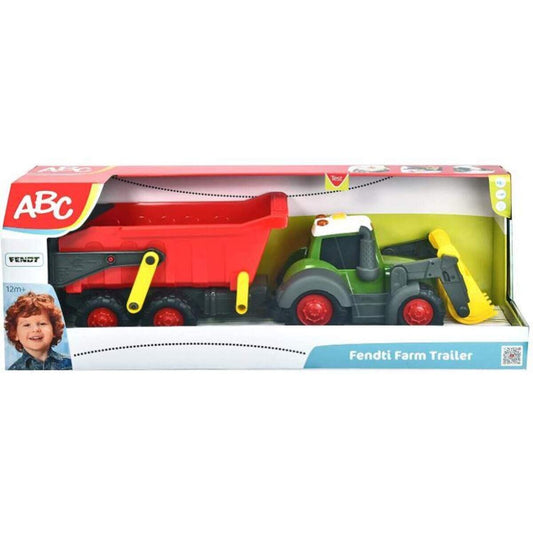 Dickie Toys ABC Farm Traktor mit Hänger mit Licht und Sound