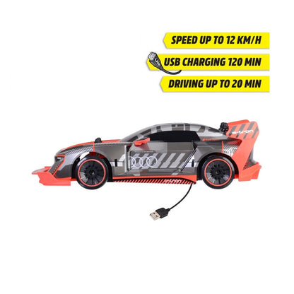 Dickie Toys RC Audi S1 E-Tron Quattro Drift Car, RTR