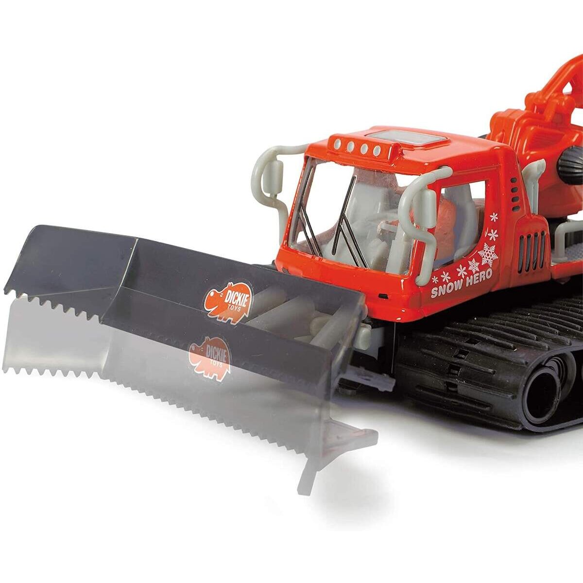 Dickie Toys Snow Hero, Pistenraupe, Schneeraupe, 23 cm