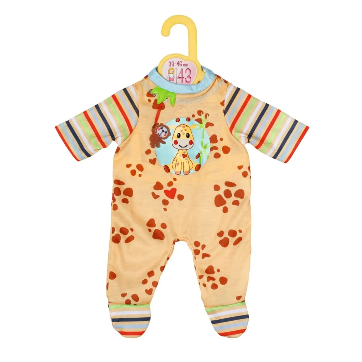 Dolly Moda Strampler mit Giraffe 43 cm