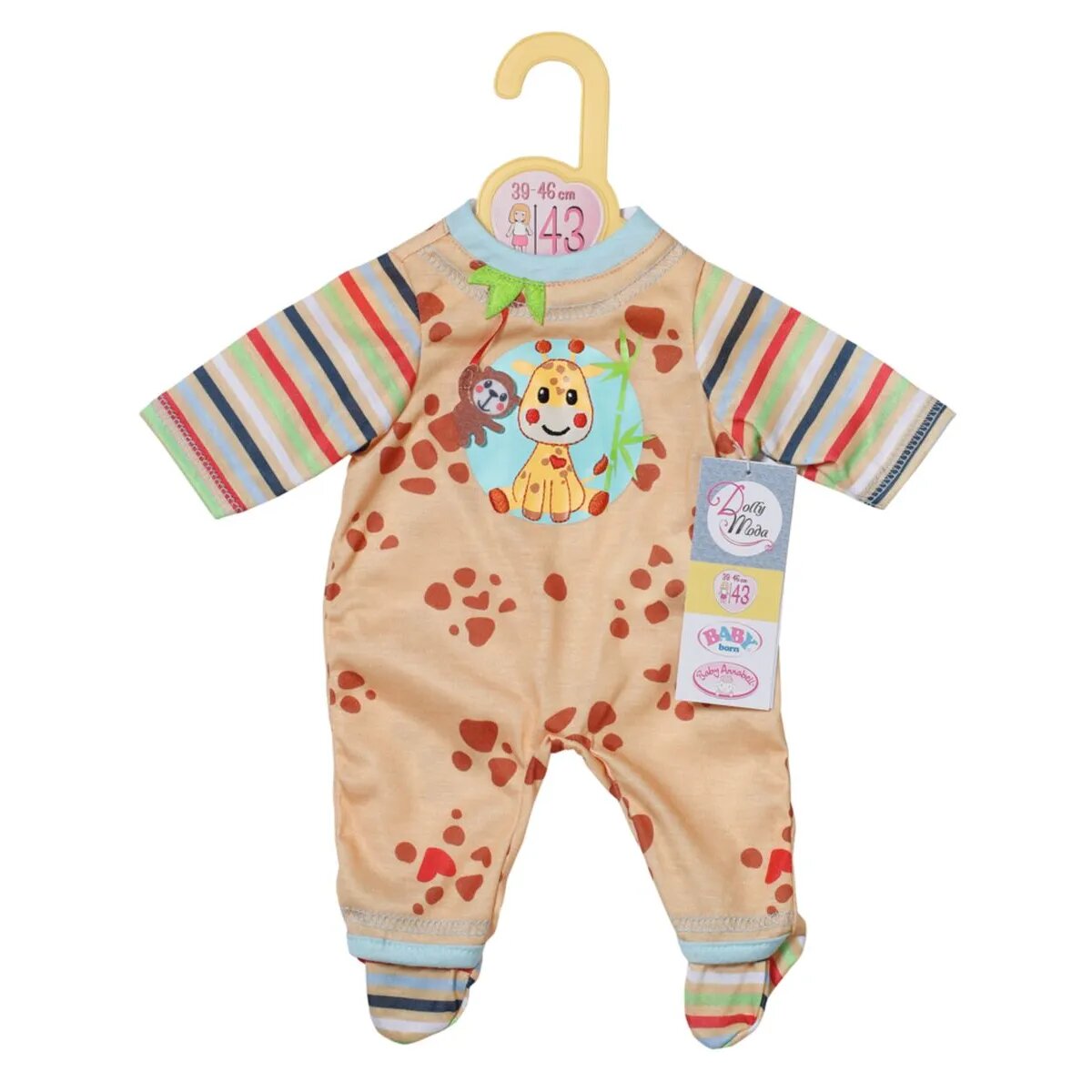 Dolly Moda Strampler mit Giraffe 43 cm