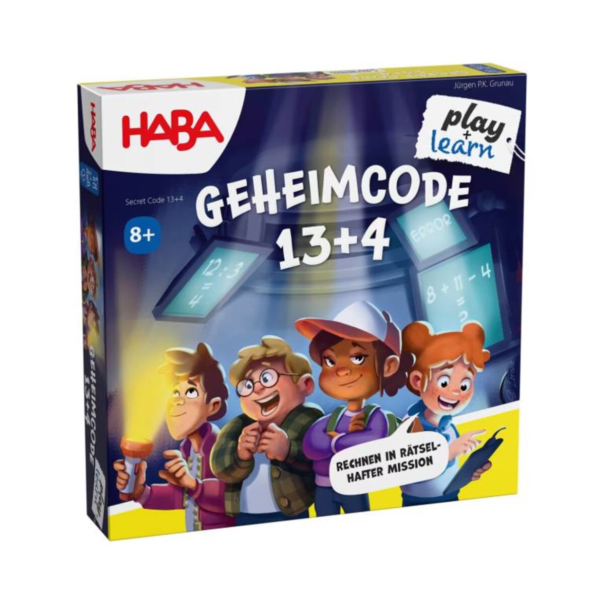 HABA Geheimcode 13 + 4 Rechenspiel spielend Kopfrechnen üben