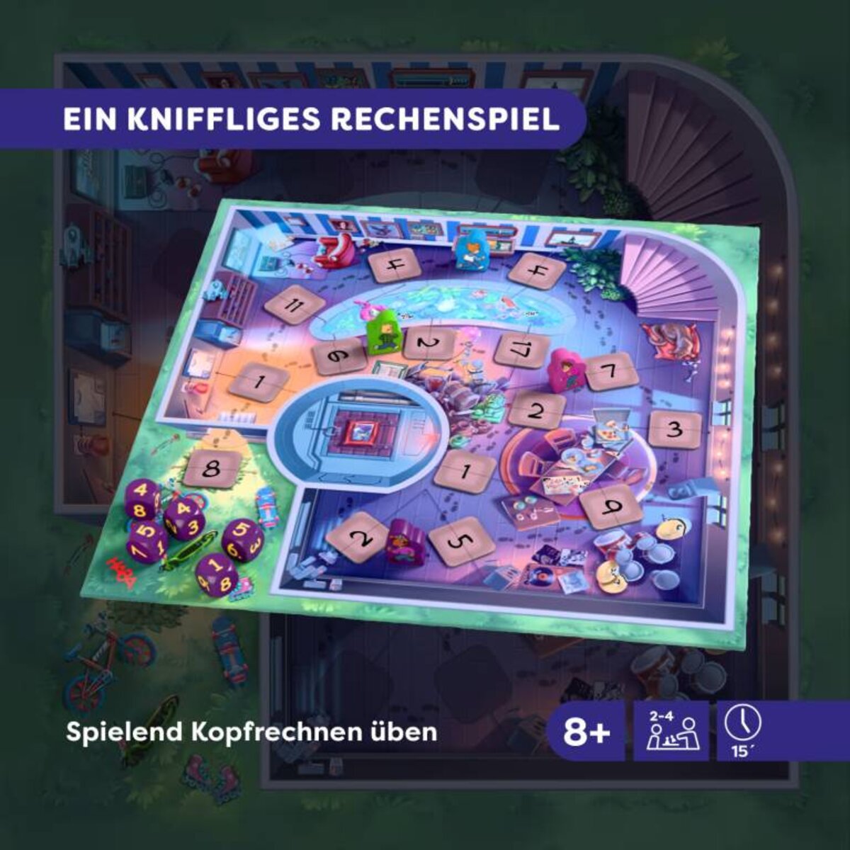 HABA Geheimcode 13 + 4 Rechenspiel spielend Kopfrechnen üben