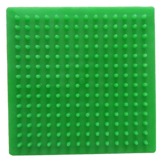 Hama Bügelperlen Stiftplatte Quadrat, klein grün
