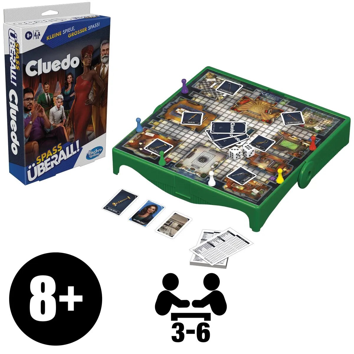 Hasbro Cluedo Kompakt