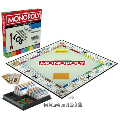 Hasbro Monopoly Classic Refresh Gesellschaftsspiel 2 bis 6 Spieler