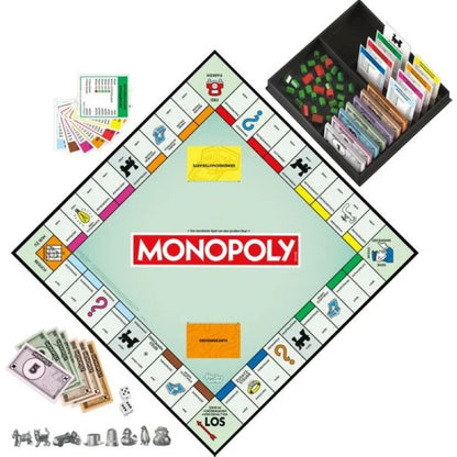 Hasbro Monopoly Classic Refresh Gesellschaftsspiel 2 bis 6 Spieler