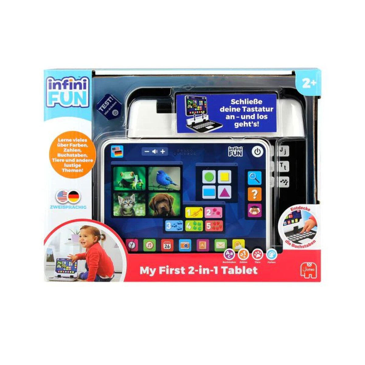 Jumbo Spiele My first 2 in 1 Tablet