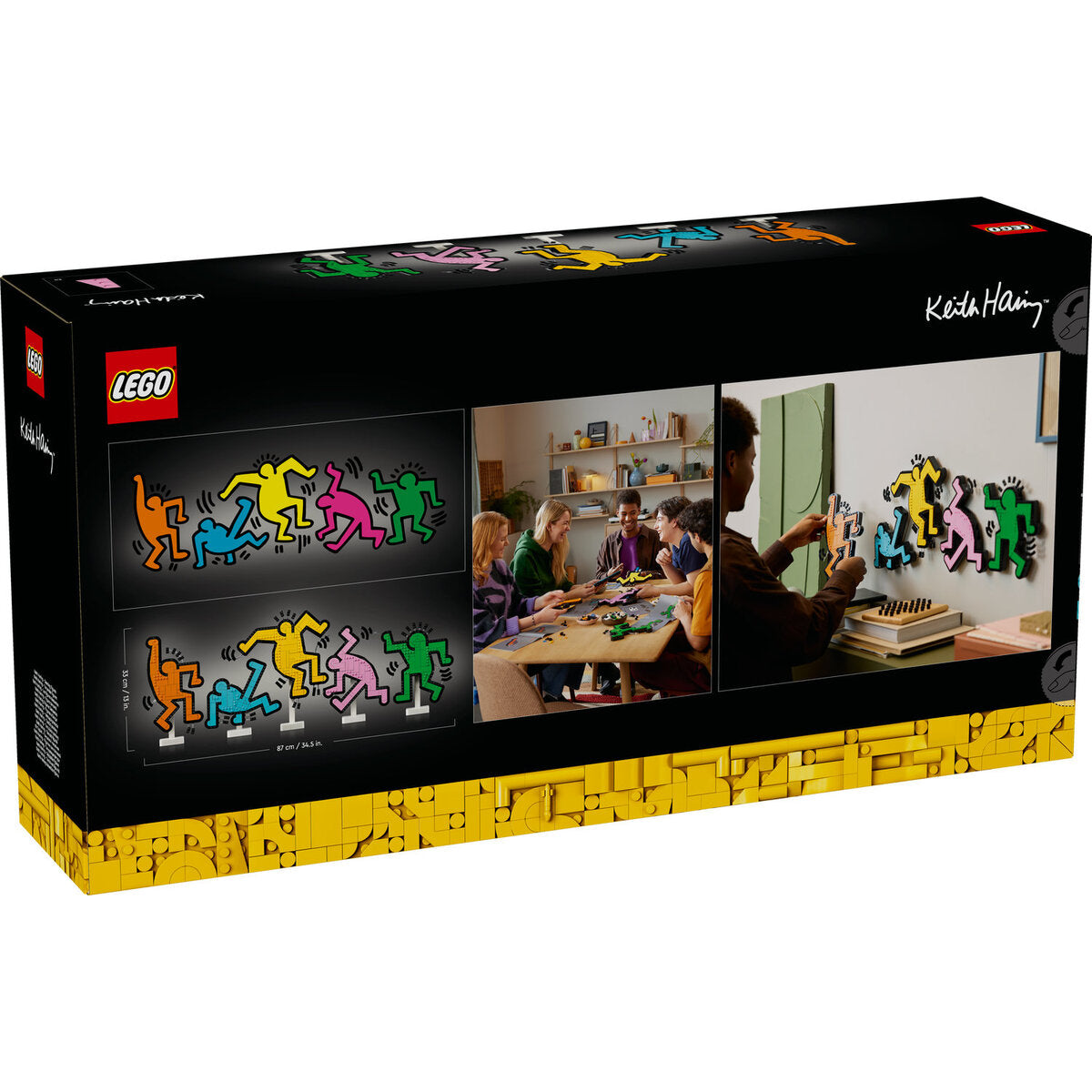 LEGO® Art 31216 Keith Haring – Tanzende Figuren