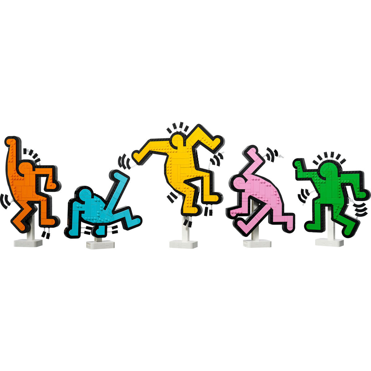 LEGO® Art 31216 Keith Haring – Tanzende Figuren
