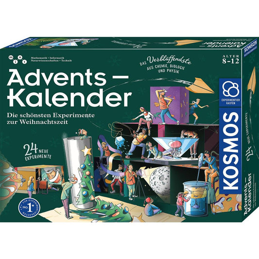 KOSMOS Adventskalender - Die schönsten Experimente zur Weihnachtszeit 2024
