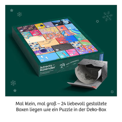 KOSMOS Adventskalender - Die schönsten Experimente zur Weihnachtszeit 2024