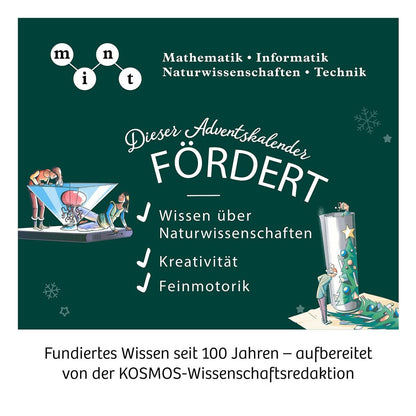 KOSMOS Adventskalender - Die schönsten Experimente zur Weihnachtszeit 2024