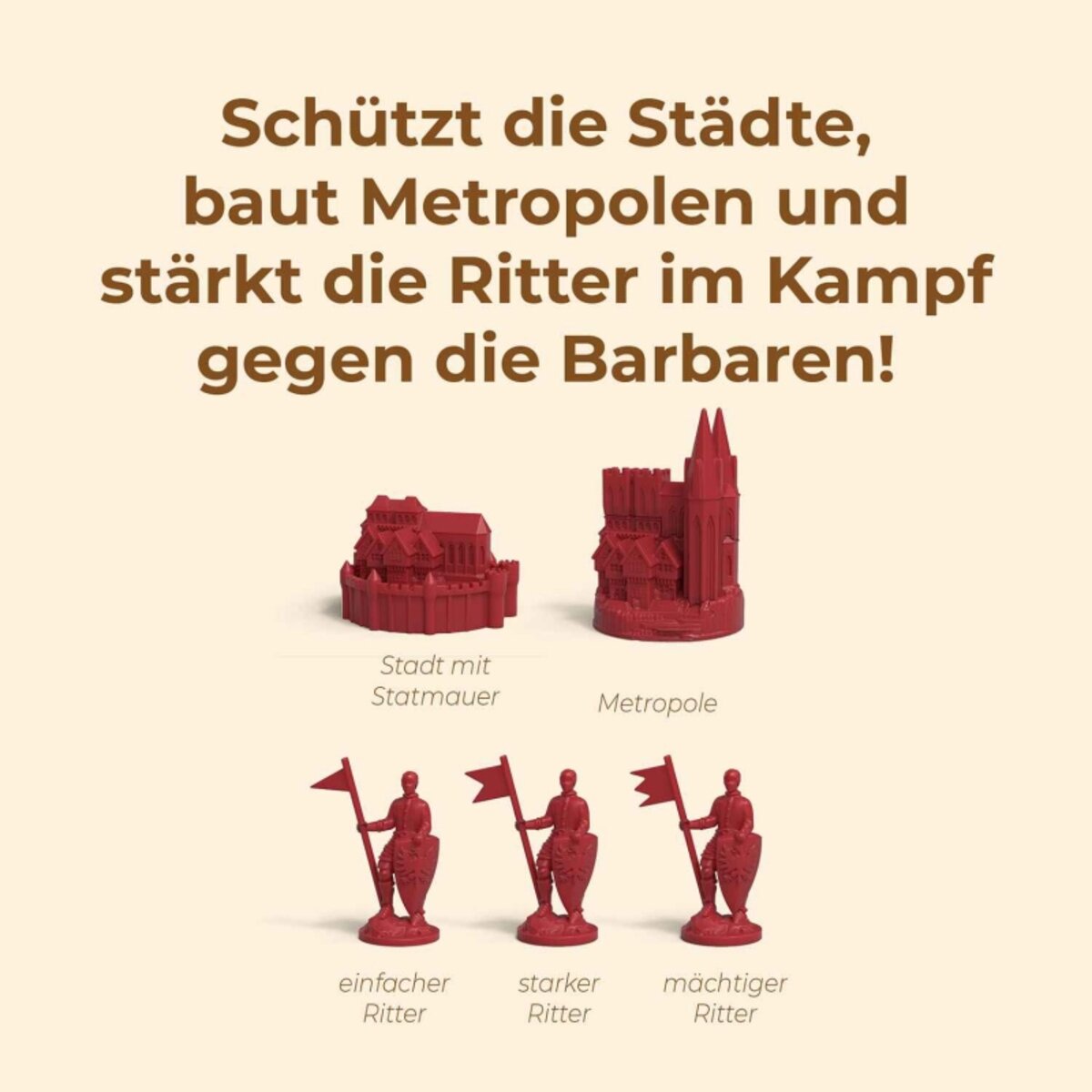 KOSMOS CATAN Städte & Ritter [Erweiterung]