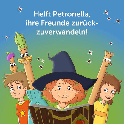 KOSMOS Petronella Apfelmus - Zauberspaß im Mühlengarten, Frech-verhextes Merkspiel