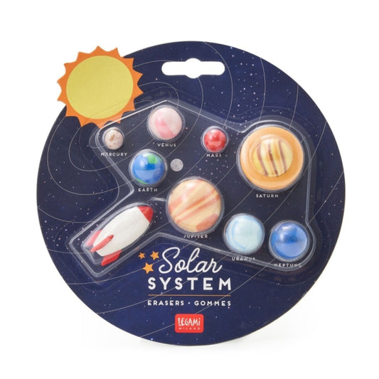 Legami 9er Set Radiergummis Space