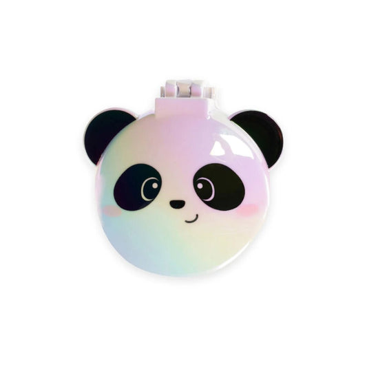 Legami Haarbürste mit Spiegel Panda Nice Hair 3 x 6,5 cm