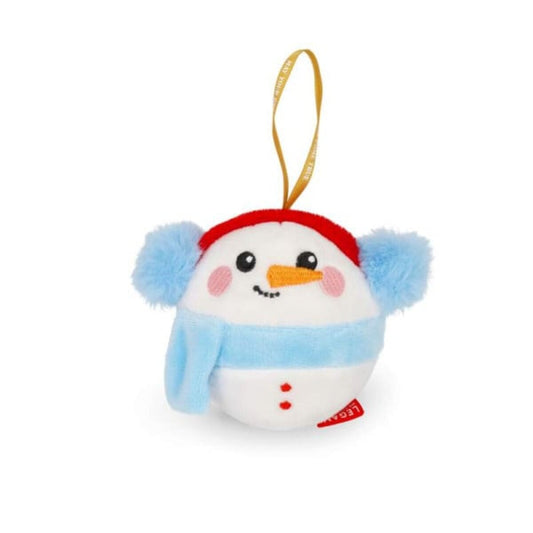 Legami Plüsch Weihnachtsanhänger Oh-Oh-Ornaments Schneemann