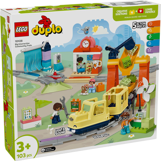 LEGO® DUPLO® 10428 Town Große interaktive Eisenbahn