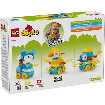 LEGO® DUPLO® Town 10448 Tiere auf Rädern 3-in-1-Set