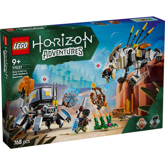 LEGO® Horizon 77037 Aloy und Varl vs. Panzerwanderer und Sägezahn