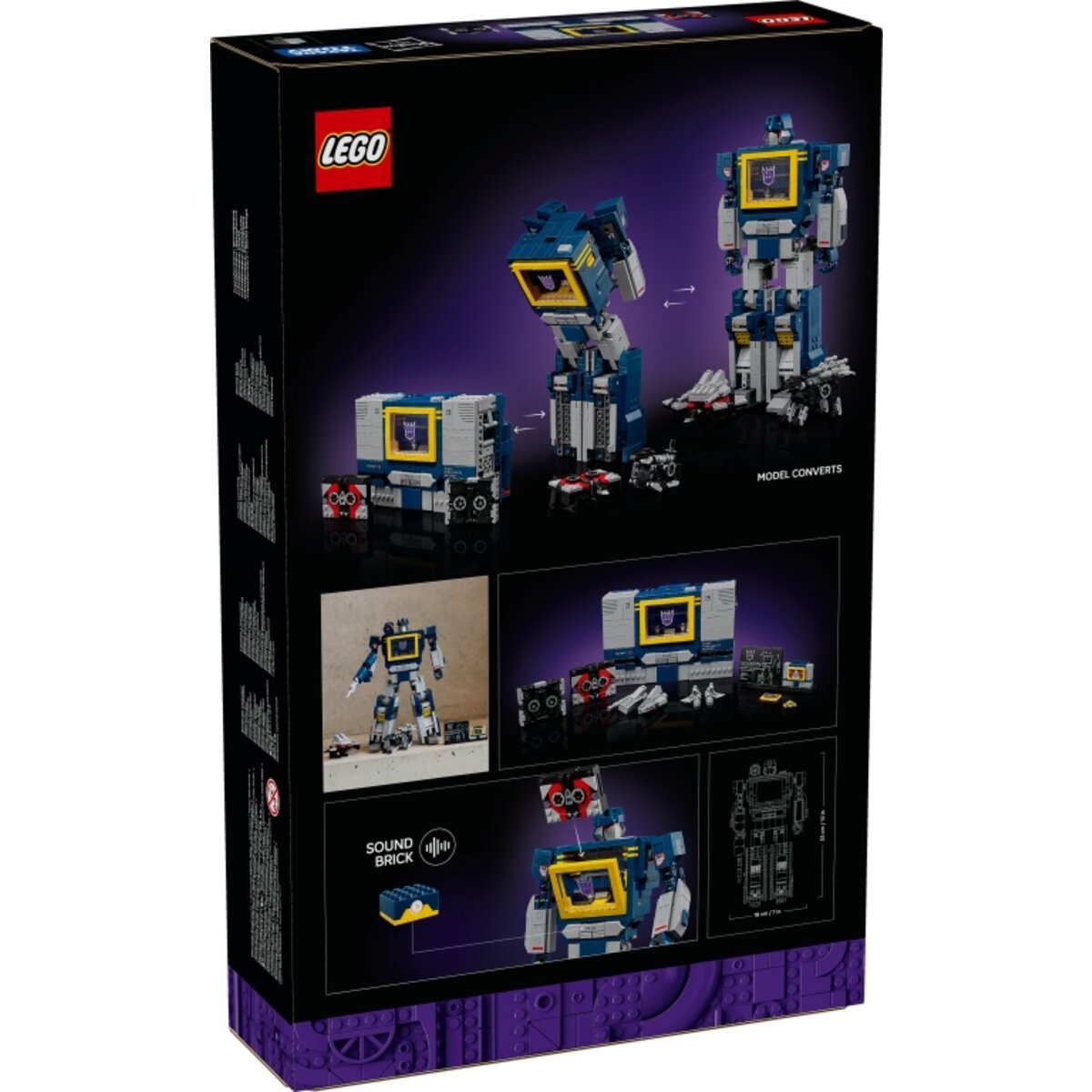 LEGO® Icons 10358 Transformers: Soundwave