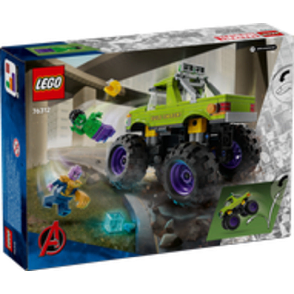 LEGO® Marvel Super Heroes 76312 Hulk-Truck vs. Thanos