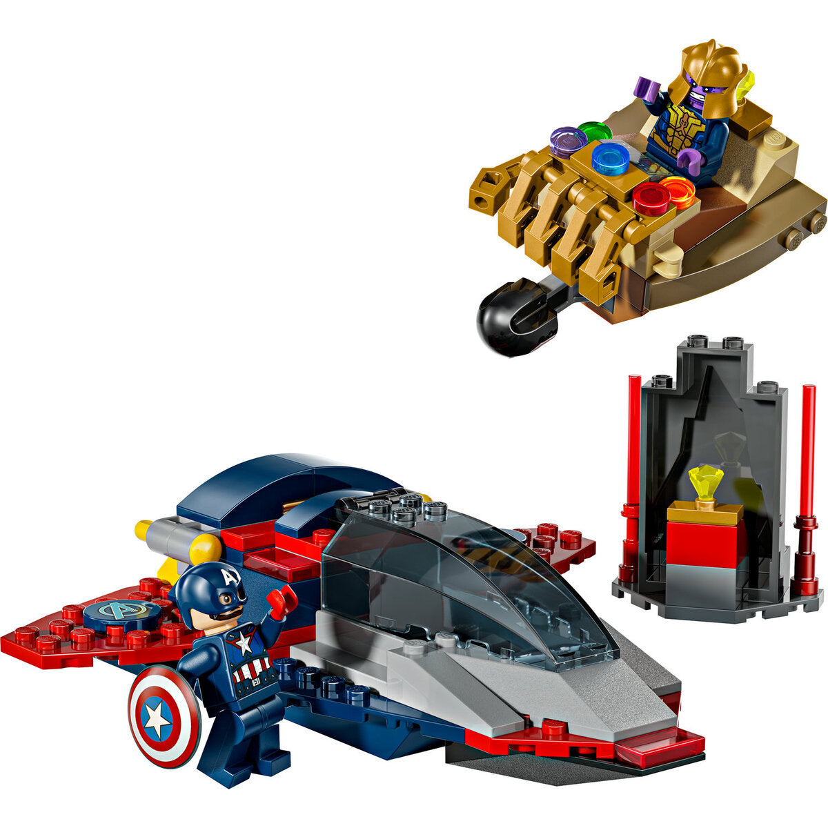 LEGO® Marvel Super Heroes 76319 Captain America vs. Thanos