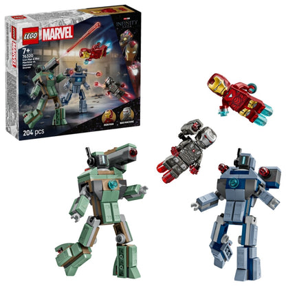 LEGO® Marvel Super Heroes 76320 Iron Man & War Machine vs. Hammer-Drohnen