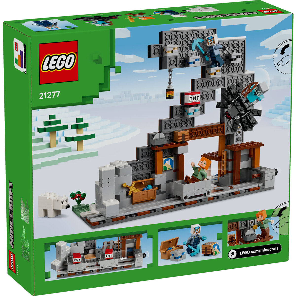 LEGO® Minecraft™ 21277 Die Spitzhackenmine