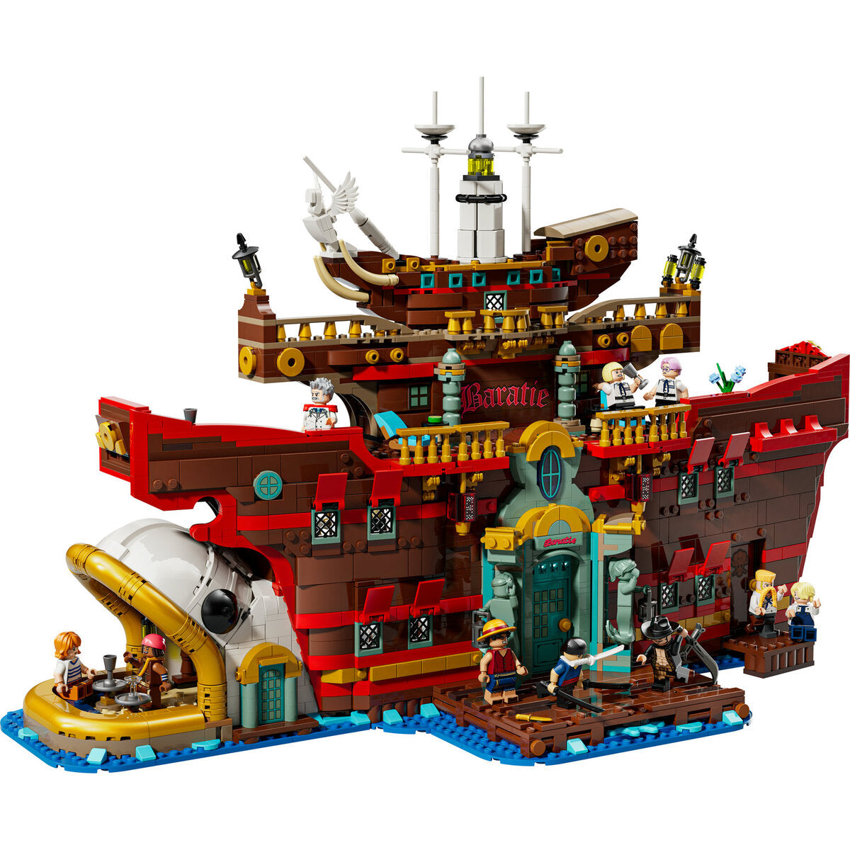 LEGO® ONE PIECE 75640 Baratié, das Schwimmende Restaurant