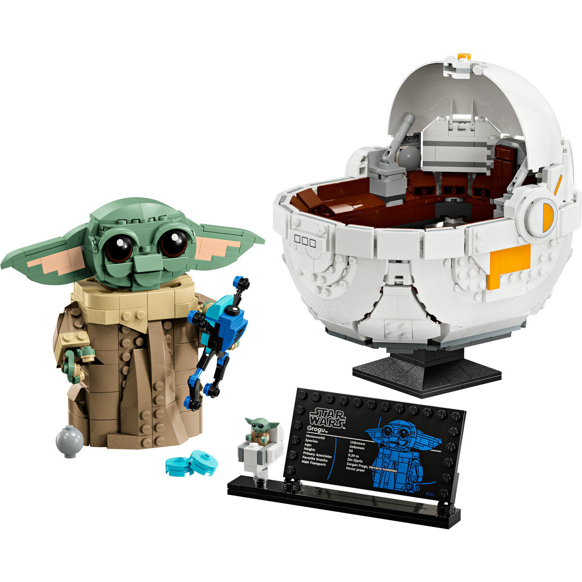 LEGO® Star Wars™ 75403 Grogu™ in seiner Repulsorwiege