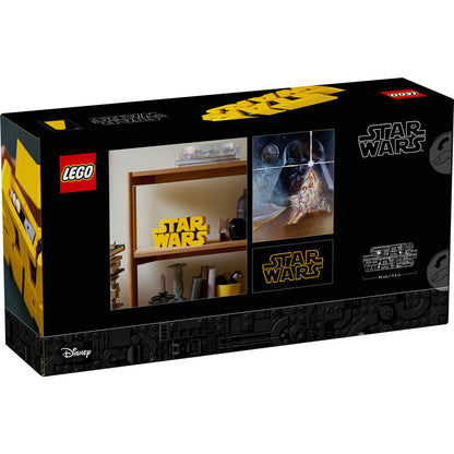 LEGO® Star Wars 75407 Star Wars™ Logo aus LEGO Steinen
