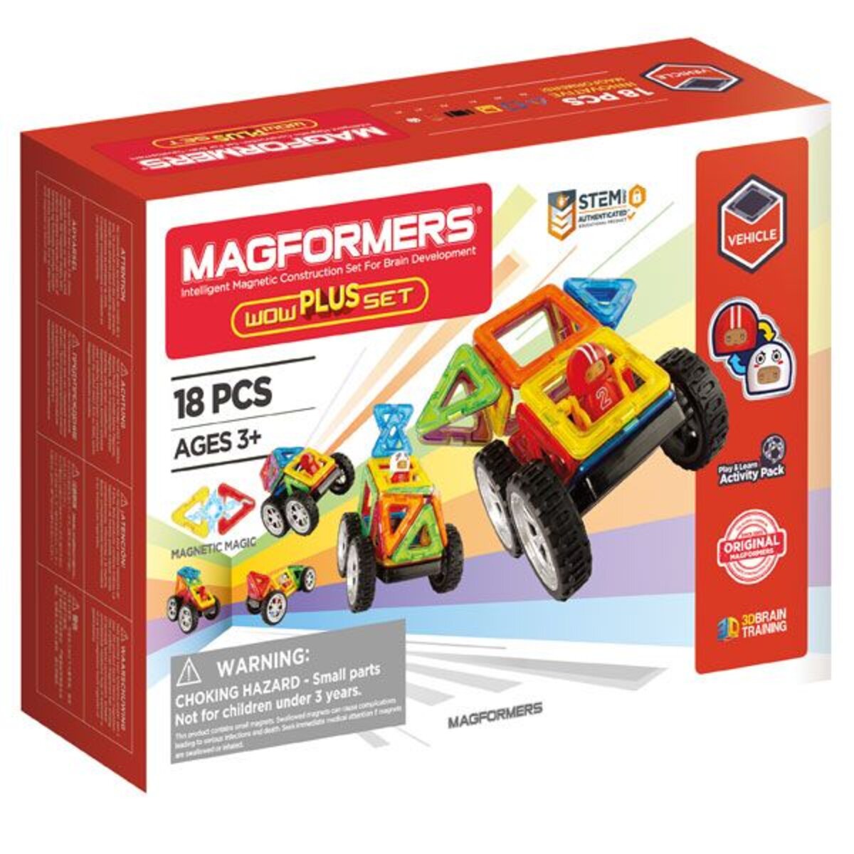 Magformers WOW Plus-Set 18-teilig