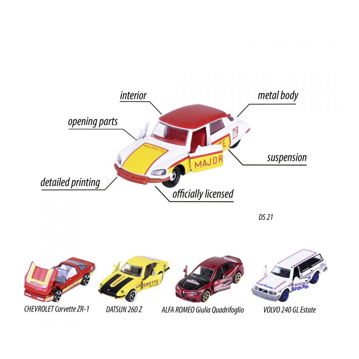 Majorette Anniversary Edition 5 Pieces Giftpack