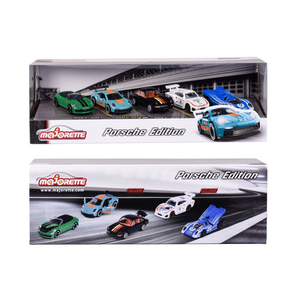 Majorette Porsche Motorsport 5 Pieces Giftpack