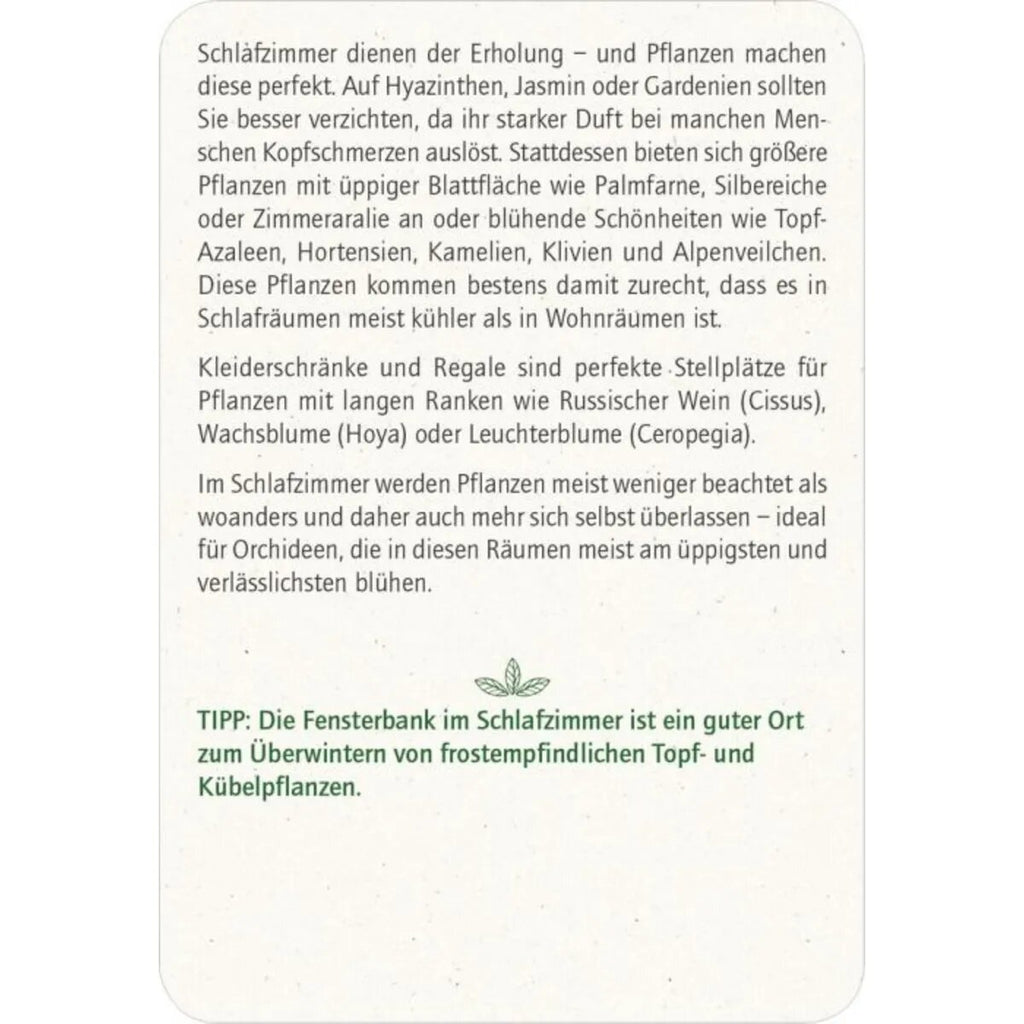 moses. Blatt & Blüte Grüner Wohnen