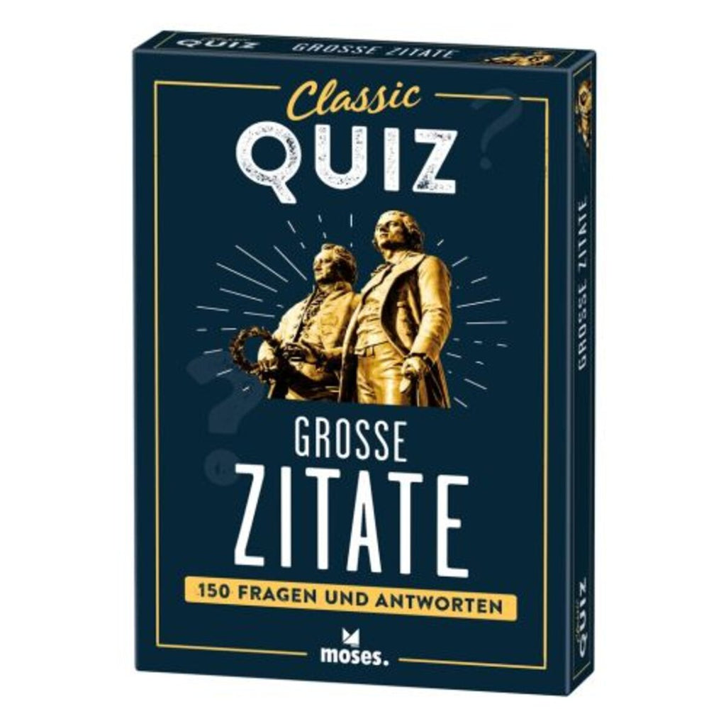 moses. Classic Quiz Große Zitate