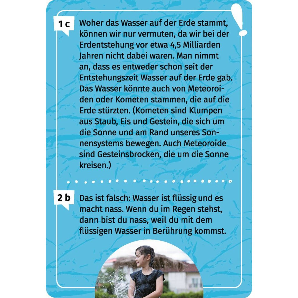 moses. Expedition Natur Mein Wasser-Forscherquiz