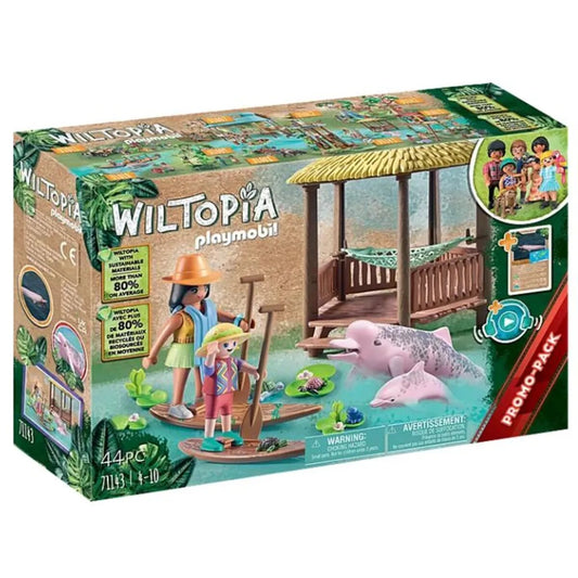 PLAYMOBIL® 71143 Wiltopia - Paddeltour mit den Flussdelfinen