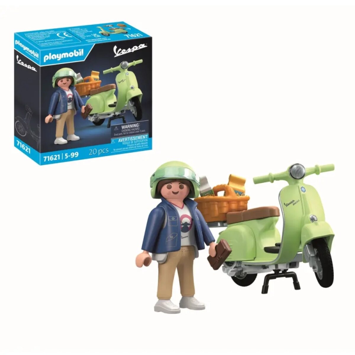Playmobil 71621 Vespa mit Frau