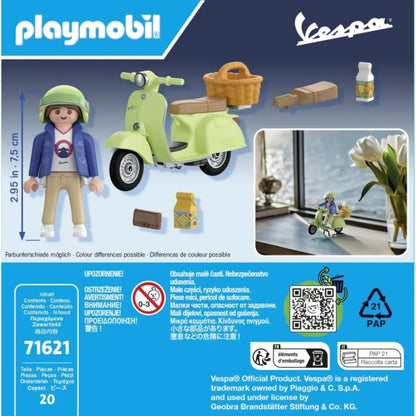 Playmobil 71621 Vespa mit Frau