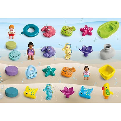 PLAYMOBIL® 71777 JUNIOR AQUA & Tinti: Bunter Badespaß Adventskalender