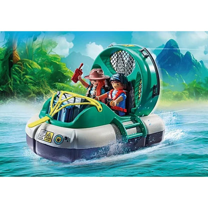 PLAYMOBIL® 71819 Dinos Brachiosaurus-Begegnung mit Luftkissenboot