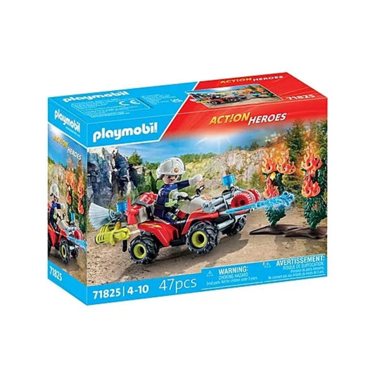 PLAYMOBIL® 71825 Act!on Heroes Feuerwehr Quad löscht Heckenbrand