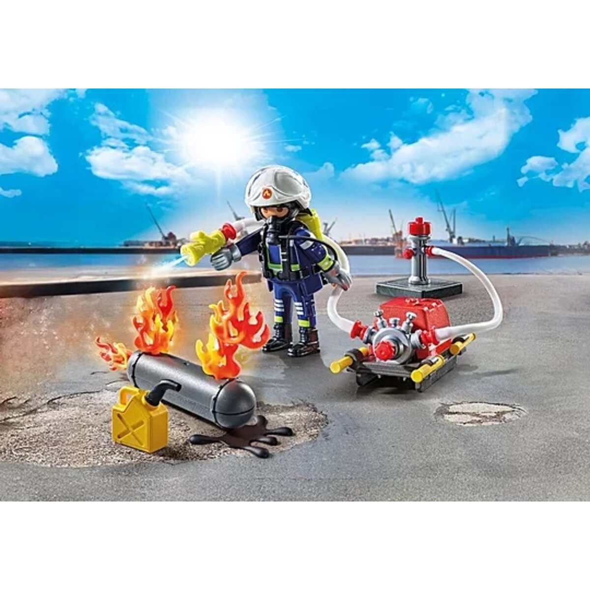 PLAYMOBIL® 71826 Act!on Heroes Löschung eines Gastanks