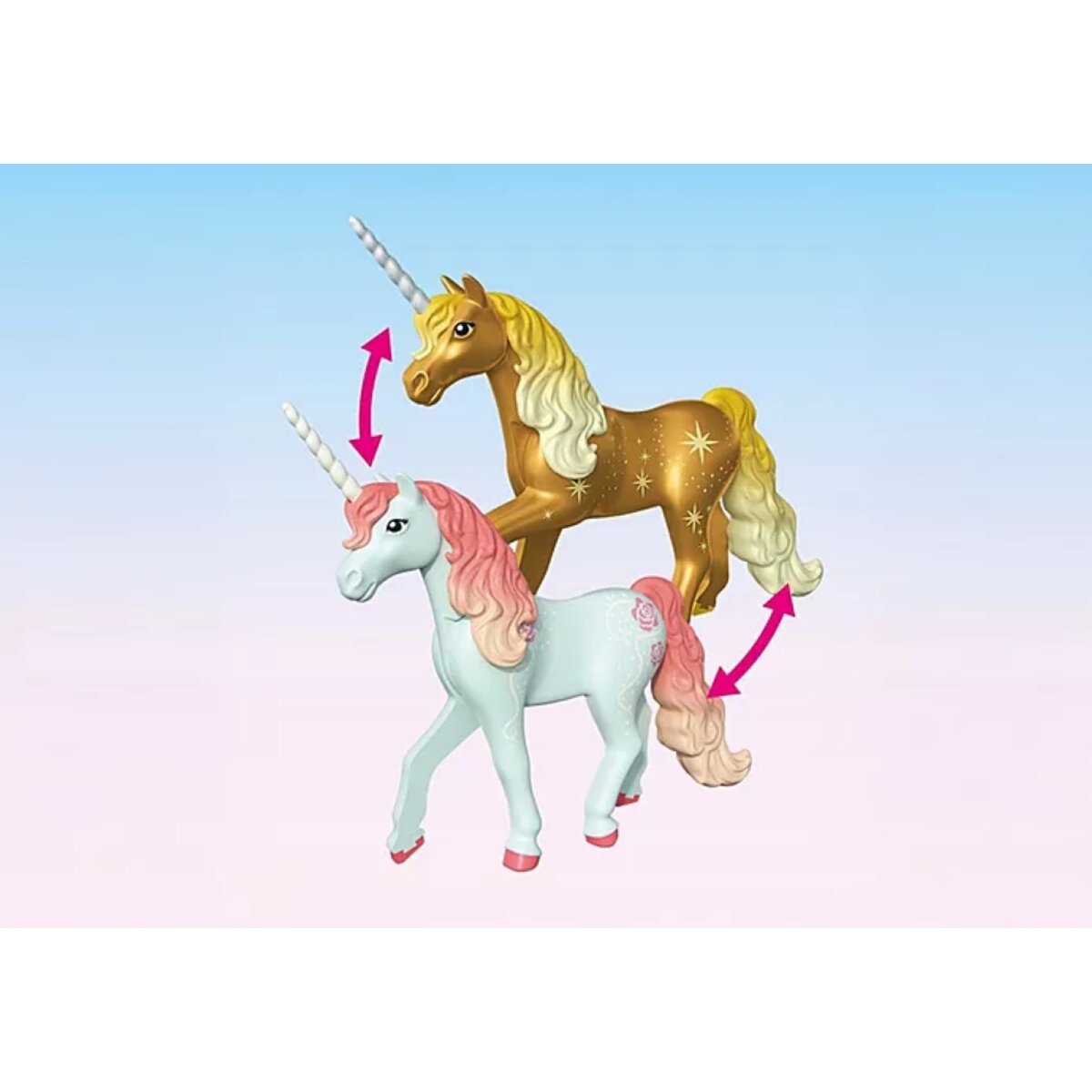 PLAYMOBIL® 71841 Magic Unicorns Sammeleinhorn Himmelsrose mit Fee